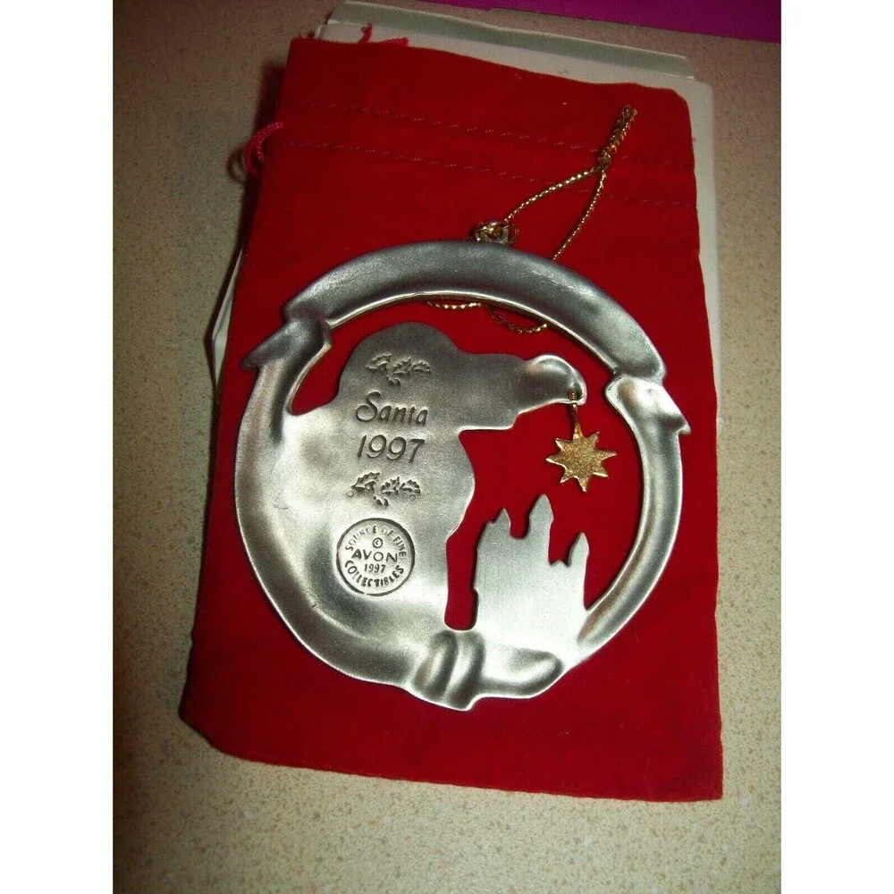 Vintage 1997 Pewter Ornament 